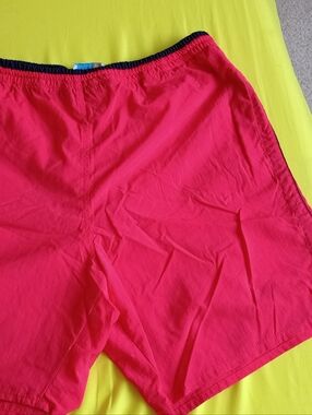 White Sand  Hot Pink Swi Trunk  Shorts Size XL